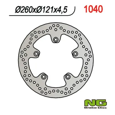 Brzdový kotouč NG Brakes NG1040 (NG brzdový kotouč přední SUZUKI AN 250/400/650 BURGMAN 03-18 (2