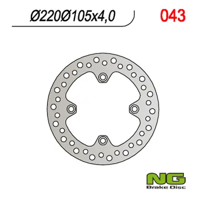 Brzdový kotouč NG Brakes NG043 (NG brzdový kotouč zadní HONDA XL 125V VARADERO 01-13, XR 400 95-