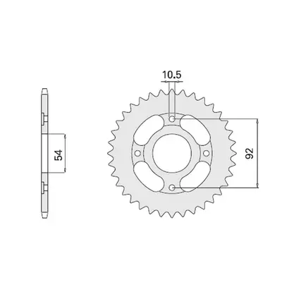 Rozeta CHT 83545K (835-45) (CHT rozeta 835 45 (835-45))