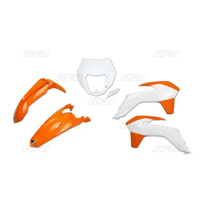 Kompletní sada plastů UFO KTKIT524999W (UFO kompletní sada plastů KTM EXC/EXCF 14-16 s krytem sv