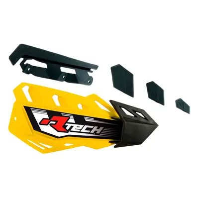 RACETECH (RTECH) náhradní plasty pro kryty páček FLX / ALU / ATV barva žlutá (R-REPPMFLGI00) (RA