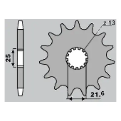 Ozubené kolo přední JR 42916JRS (JR ozubené kolo přední 429 16)