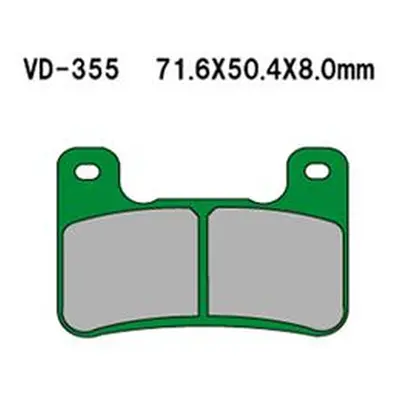 Brzdové destičky VESRAH VD-355 (VESRAH brzdové destičky KH379 vyrobeno v Japonsku)