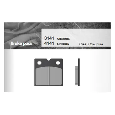 BRENTA brzdové destičky KH18 sintrované barva zlatá (BMW K75/100/1100/1200, R45/65/80/100) (FT 4