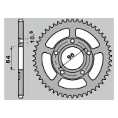 Rozeta JR 24253JR (JTR242.53) (JR rozeta 242 53 (PRO LINK) (JTR242.53))