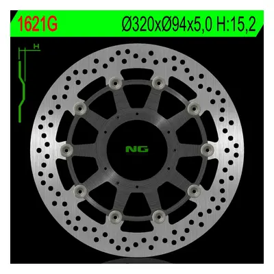 Brzdový kotouč NG Brakes NG1621G (NG brzdový kotouč přední HONDA CBR 1000RR 09-16 (ABS) SRODEK h