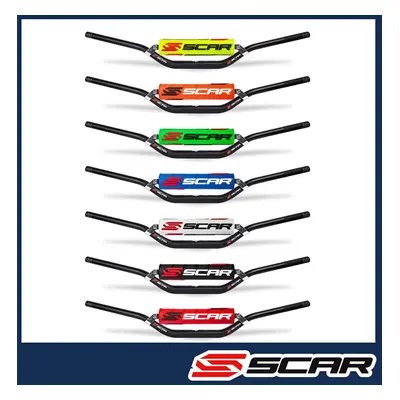 Řidítka s hrazdou SCAR S9272BL (SCAR RACING řidítka s hrazdou 28,6mm model MCGRATH/SHORT barva č