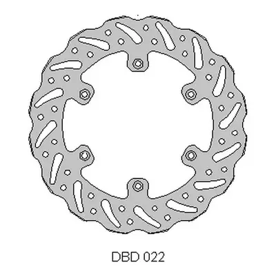 Brzdový kotouč zadní DELTA BRAKING ONL_DBD022G (DELTA BRAKING brzdový kotouč zadní SUZUKI RM 125