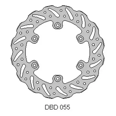 Brzdový kotouč zadní DELTA BRAKING ONL_DBD055G (DELTA BRAKING brzdový kotouč zadní GAS-GAS 125/2