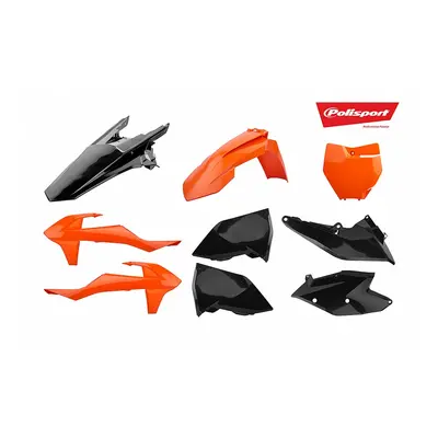 Kompletní sada plastů POLISPORT 90834 (POLISPORT kompletní sada plastů KTM SX/SX-F 16-18 v sadě 