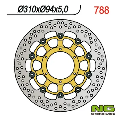 Brzdový kotouč NG Brakes NG788 (NG přední brzdový kotouč HONDA CBR 1000 RR 04-05, CB 1300 01-10 