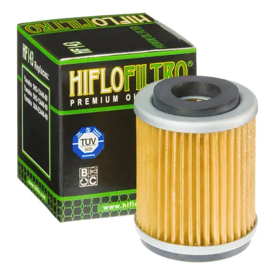 Olejový filtr HIFLO HF143 (50) (HIFLO olejový filtr OEM Yamaha 3UH-E3440-00, Yamaha 5H0-13440-00