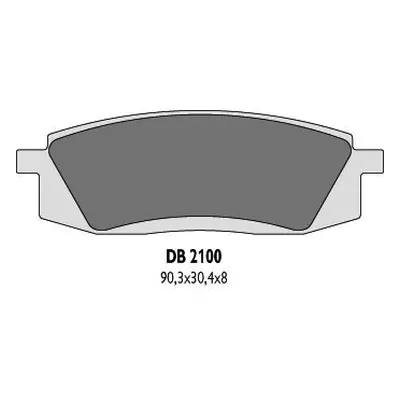 Brzdové destičky DELTA BRAKING DB2100OR-D (DELTA BRAKING brzdové destičky KH105 YAMAHA TT350/600