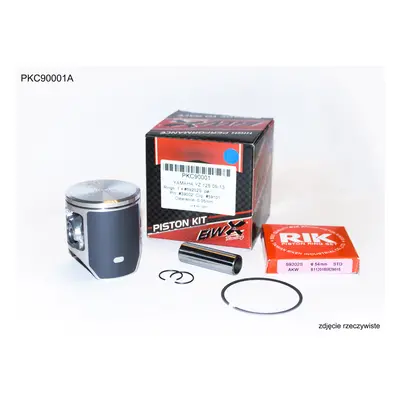 Píst BEARING WORX PKC90001A (BEARING WORX píst YAMAHA YZ 125 (YZ125) 05-18 (53,95mm) kroužky RIK