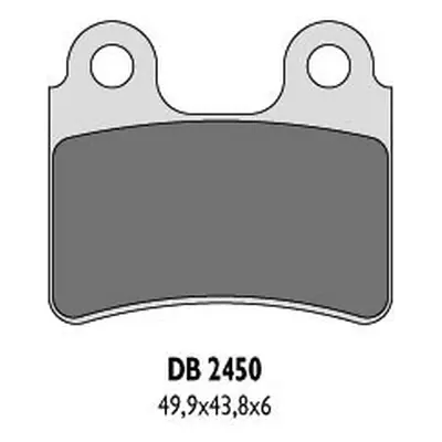 Brzdové destičky DELTA BRAKING DB2450OR-N (DELTA BRAKING brzdové destičky KH303 - nahrazuje DB24