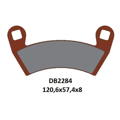 Brzdové destičky DELTA BRAKING DB2284OR-D (DELTA BRAKING brzdové destičky KH656 přední POLARIS R