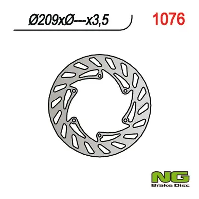 Brzdový kotouč NG Brakes NG1076 (NG brzdový kotouč zadní CPI 50 SM/SX (209X-X3,5))