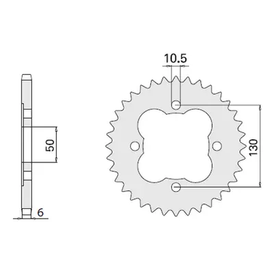 Rozeta CHT 430339K (2113-39, JTR1350.39) (CHT rozeta 4303 39 (2113-39) (JTR1350.39))