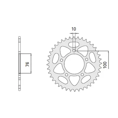 CHT rozeta 4456 41 (2096-41) BENELLI 500/600/900 (CHT rozeta 4456 41 (2096-41) BENELLI 500/600/9