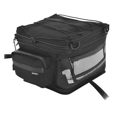 OXFORD brašna na sedadlo F1 TAIL PACK LARGE 35L, barva černá celkový objem 35L/48L (nahrazuje OL