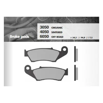 Brzdové destičky BRENTA BR6050 (BRENTA brzdové destičky KH185 sintrované barva zlatá OFF ROAD CR