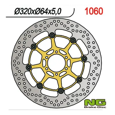 Brzdový kotouč NG Brakes NG1060 (NG přední brzdový kotouč APRILIA CAPONORD 1200 13-17, YAMAHA FZ