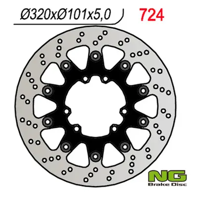 Brzdový kotouč NG Brakes NG724 (NG brzdový kotouč přední HONDA CR/CRF 320 mm plovoucí (320X5))