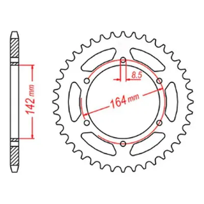 Rozeta MTX 11-HY2-44 (JTR1074.44) (MTX PARTS rozeta 4589 44 (JTR1074.44))