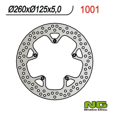 Brzdový kotouč NG Brakes NG1001 (NG brzdový kotouč přední PIAGGIO 125/250/400/500 (260X125X5))