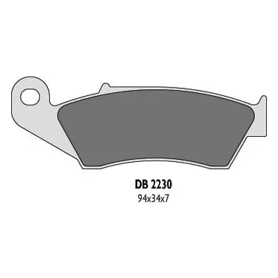 Brzdové destičky DELTA BRAKING DB2230OR-N (DELTA BRAKING brzdové destičky KH185 přední CR/KX/RM/