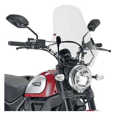 Plexi štít KAPPA 7407AK (KAPPA plexi štít DUCATI SCRAMBLER 400 (16-19), SCRAMBLER ICON 800 (15-1