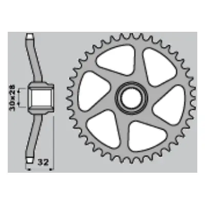 Rozeta CHT 355540K (8-40) (CHT rozeta 3555 40 (8-40))