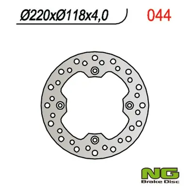 Brzdový kotouč NG Brakes NG044 (NG brzdový kotouč zadní SUZUKI DR 350 99, DR 250 96-00, DRZ 250 