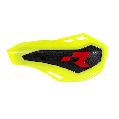 RACETECH (RTECH) kryty páček HP1 barva žlutá fluorescenční (se 2 typy držáků na řidítka a rukoje