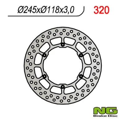 Brzdový kotouč NG Brakes NG320 (NG brzdový kotouč přední YAMAHA YZ/YZF/WRF (245X118X3) (6X6,5mm)