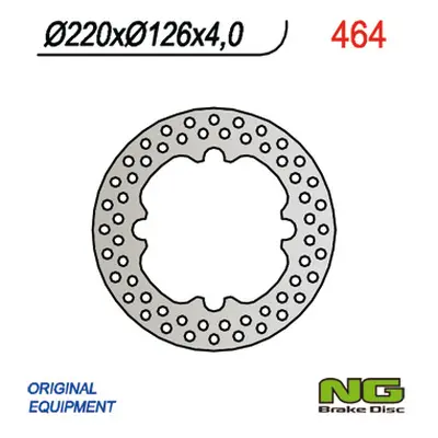 Brzdový kotouč NG Brakes NG464 (NG brzdový kotouč zadní HUSQVARNA TE/TC 99-12 (220X126X4))