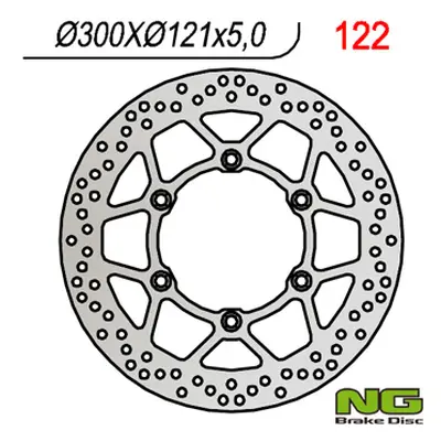 Brzdový kotouč NG Brakes NG122 (NG brzdový kotouč přední SUZUKI DR 650 91-95, DR 800 90-95 (300X