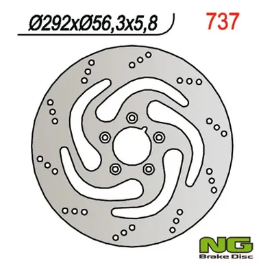 Brzdový kotouč NG Brakes NG737 (NG brzdový kotouč zadní HARLEY-DAVIDSON)