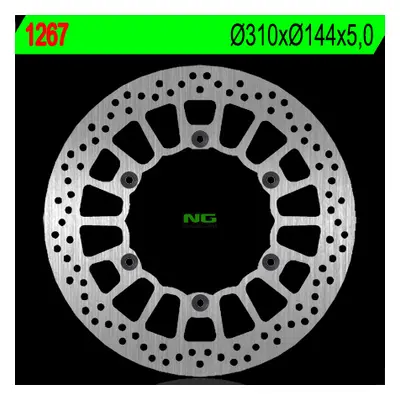 Brzdový kotouč NG Brakes NG1267 (NG brzdový kotouč přední TRIUMPH 865 06-13 (310mm) (310X144X5))