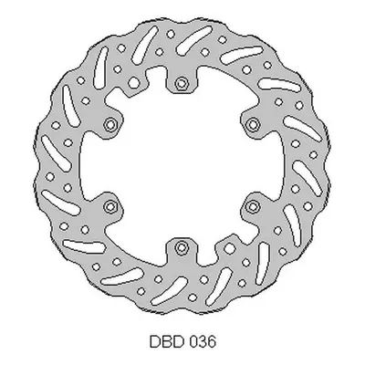 Brzdový kotouč přední DELTA BRAKING ONL_DBD036G (DELTA BRAKING brzdový kotouč přední KTM 2T/4T 9