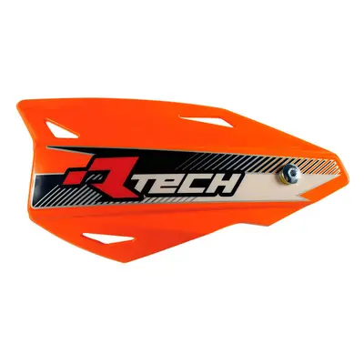 RACETECH (RTECH) kryty páček VERTIGO CROSS/ENDURO barva oranžová (s upevněním do řidítek) (R-KIT