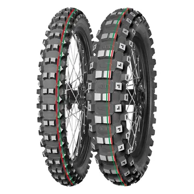 MITAS 120/90-18 TERRA FORCE MX-MH MEDIUM/HARD 65M TT (ČERVENÝ/ZELENÝ PROUŽEK) ZADNÍ DOT 2023 (DO