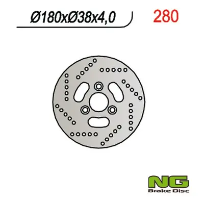 Brzdový kotouč NG Brakes NG280 (NG brzdový kotouč přední SUZUKI AN 125/150 95-00 (180X38X4))