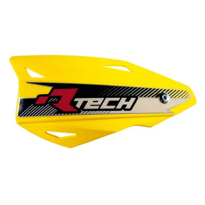 RACETECH (RTECH) kryty páček VERTIGO CROSS/ENDURO barva žlutá (s upevněním do řidítek) (R-KITPMV