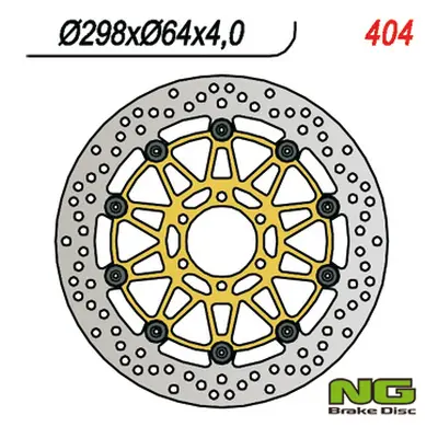 Brzdový kotouč NG Brakes NG404 (NG brzdový kotouč přední YAMAHA FZS600 98-03, TDM850 91-01 (298X