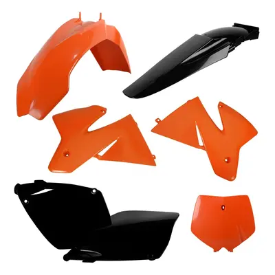 Kompletní sada plastů POLISPORT 91340 (POLISPORT kompletní sada plastů KTM SX 00 v sadě tabulka 