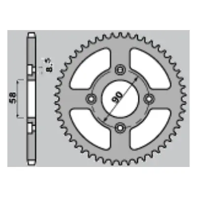 Rozeta JT SPROCKETS JTR231.36 (446236JT) (JT rozeta 4462 36 (446236JT))