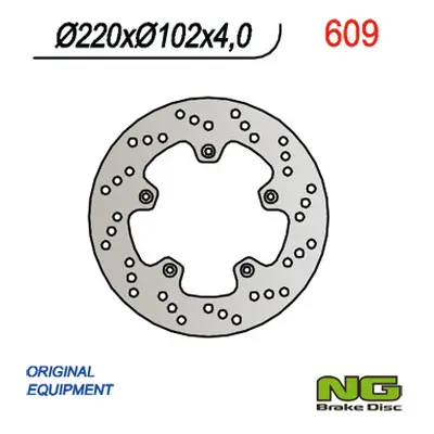 Brzdový kotouč NG Brakes NG609 (NG brzdový kotouč zadní YAMAHA TZR 50R 03-15 (220X102X4) 5 otvor