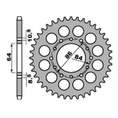 Rozeta JR 81442JRS (81442JT) (JR rozeta 814 42 (81442JT))