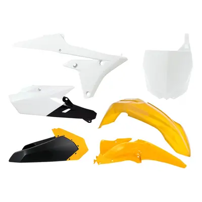 RACETECH (RTECH) kompletní sada plastů YAMAHA YZF 250 (14-18) YZF 450 (14-17) barva bílá černá ž